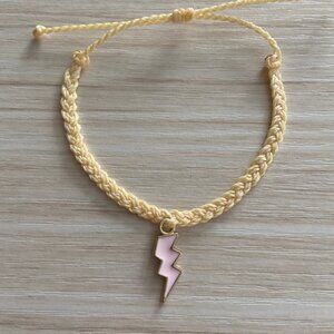 lightning bolt // charm bracelet